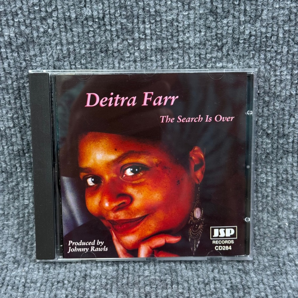 Deitra Farr The Search Is Over CD 1997 JSP Records CD284 Chicago Blues Soul
